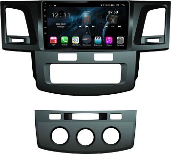 Штатная магнитола для Toyota Hilux 2011-2015 - Farcar H143R на Android 10, 8-ЯДЕР, 4ГБ-64ГБ, встроенным 4G модемом и DSP