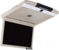 Автомобильный потолочный монитор 17.3" со встроенным медиаплеером ERGO ER17S (FullHD 1920x1080) бежевый