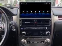 Магнитола андроид для Lexus GX460 2009-2022 - Монитор 12,3" на Android 13, 8Гб+128Гб, CarPlay, 4G SIM-слот