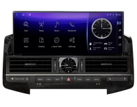 Магнитола для Toyota Land Cruiser 200 2016-2021 (климат на ШГУ) - Radiola RDL-LC200-High-106 монитор 12.3" на Android 13, 8Гб+128Гб, CarPlay, 4G SIM-слот