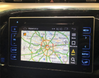 Навигационный блок Radiola RDL-03 для подключения к заводскому монитору Toyota Fortuner 2017+ на Android 12, 8-ЯДЕР и 8ГБ-128ГБ