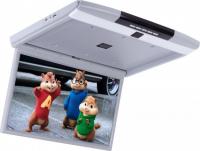 Потолочный монитор 15.6" со встроенным медиаплеером ERGO ER15S (FullHD 1920x1080) серый/беж/чёрн