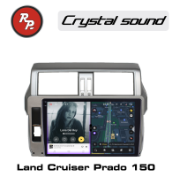 Автомагнитола для Toyota Land Cruiser Prado 150 2013-2017 RedPower 850 Crystal PRO 8 Гб оперативной и 256 Гб встроенной памяти / 10 дюймов