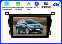 Штатная магнитола Mekede M6 Pro для Toyota RAV4 2012-2019 - Qled, Android 12, ТОП процессор, 4/64, CarPlay, 4G/LTE-SIM