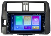 ШТАТНАЯ МАГНИТОЛА ДЛЯ TOYOTA PRADO 150 2009-2013 LETRUN 1863-5013 9 ДЮЙМОВ (КРУТИЛКИ) IN ANDROID 11 3+32 GB 8 ЯДЕР DSP