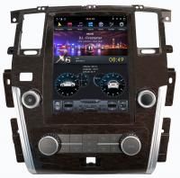 Штатная магнитола для Nissan Patrol 2010+ - Carmedia ZF-1222-Q6 ("Тесла-Стиль") на Android 11