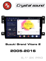 Автомагнитола для Suzuki Grand Vitara 2-поколение (09.2005-07.2016) RedPower 850 Crystal PRO 8 Гб оперативной и / 256 Гб встроенной памяти / 9 дюймов