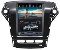 Магнитола для Ford Mondeo 2010-2015 - Carmedia ZF-1052A-Q6 ("Тесла-Стиль") Android 11, 8ГБ+128ГБ, SIM-слот