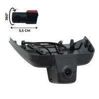 Штатный двухканальный видеорегистратор для Geely Okavango комплектации Flagship (все года) и Luxury (2024+) без ассистента дальнего света RedPower DVR-GL5-G DUAL