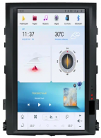 Магнитола для Toyota Land Cruiser 200 2008-2015 - Carmedia ZF-1816-Q6 "Тесла-Стиль" монитор 16" на Android 13, 8ГБ+128ГБ, SIM-слот