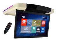 Потолочный Смарт ТВ 15,6" ERGO ER15UN (IPS FullHD, Android) бежевый