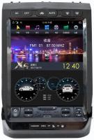 Магнитола android для Ford F-150 2015-2020 (кондиционер) - Carmedia ZF-1306M-Q6 вертикальный экран в стиле "Тесла" на Android 11, 8Гб+128Гб, CarPlay, 4G SIM-слот