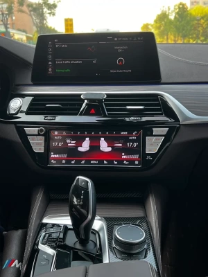 Сенсорная панель климата BMW X4 2017-2023 / Х3 2018-2021 / 5 серия 2018-2022 / 6 серия 2017-2021 - Carmedia ZF-2025 c LCD (ЖК) экраном 8.8"