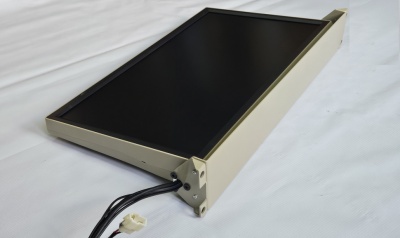 ПОТОЛОЧНЫЙ МОНИТОР АНДРОИД / СМАРТ ТВ 24" С ЭЛЕКТРОПРИВОДОМ ERGO ER24AT (1920X1080, ANDROID), БЕЖЕВЫЙ цвет