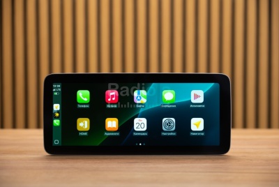 Магнитола для Mercedes-Benz A/B/C/CLA/CLS/G/GLA/GLC/V260/X-Класс 2014-2019 NTG 5.0/5.1 - Radiola RDL-7715 L монитор 12.3", Android 13, 8Гб+128Гб, CarPlay, SIM-слот