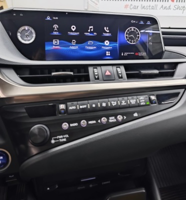 Магнитола андроид для Lexus ES 2018-2021 (тачпад) - Radiola RDL-LEX-ES18 монитор 12.3", Android 13, 8Гб+128Гб, CarPlay, 4G SIM-слот