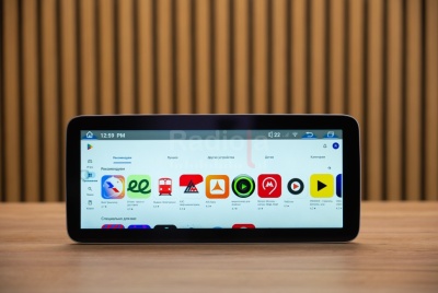 Магнитола для Mercedes-Benz A/B/C/CLA/CLS/G/GLA/GLC/V260/X-Класс 2014-2019 NTG 5.0/5.1 - Radiola RDL-7715 L монитор 12.3", Android 13, 8Гб+128Гб, CarPlay, SIM-слот