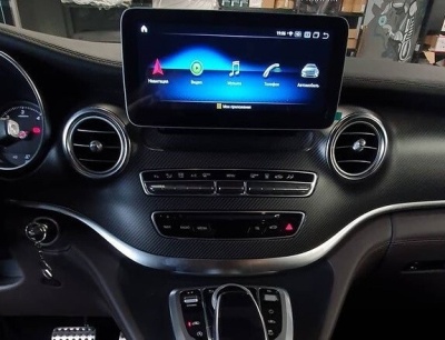 Магнитола для Mercedes-Benz V-класс (W447) 2014-2019 NTG 5.0/5.1 - Radiola RDL-7705 монитор 10.25", Android 13, 8Гб+128Гб, CarPlay, SIM-слот