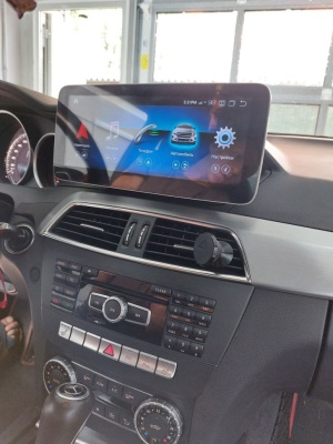 Магнитола для Mercedes-Benz C-класс (W204) 2011-2014 NTG 4.5/4.7 - Radiola RDL-7701 монитор 10,2", Android 13, 8Гб+128Гб, CarPlay, SIM-слот