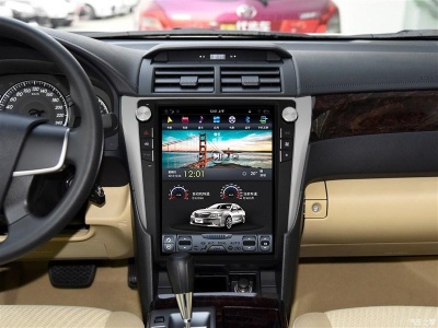 Штатная магнитола для Toyota Camry V50 2011-2014 - Carmedia ZF-1206-DSP ("Тесла-Стиль") на Android 9.0, 6-ТУРБО ядер, 4ГБ-64ГБ и встроенным DSP