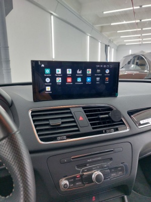 Магнитола Audi Q3 2011-2019 (без MMI 3G) - Radiola RDL-8513 монитор 10" на Android 13, 8ГБ+128ГБ, Carplay, SIM-слот