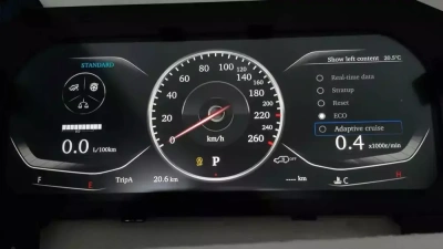 Электронная панель приборов Toyota Land Cruiser 200 2007-2015 - NH-LCD-T01 с LCD / ЖК 12.3" экраном QLED