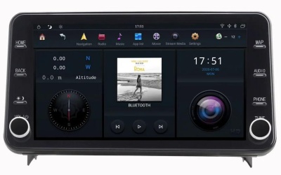 Штатная магнитола для Toyota RAV4 2019+ - Carmedia ZF-6007-DSP ("Тесла-Стиль") на Android 9.0, 6-ТУРБО ядер, 4ГБ-64ГБ и встроенным DSP