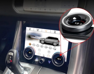 Сенсорная панель климата Range Rover Sport 2013-2017 - Radiola LCD/ЖК экран 10" без отверстия под CD