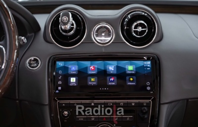 Магнитола android для Jaguar XJ 2015-2021 (HARMAN) - Radiola RDL-1669-H монитор 10.25" на Android 13, 8Гб+128Гб, CarPlay, 4G SIM-слот