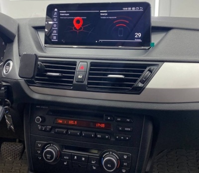 Магнитола BMW X1 (E84) 2009-2015 (штатный CIC экран) - Farcar BMW2012 монитор 12.3", Android 13, 8Гб+128Гб, CarPlay, 4G SIM-слот