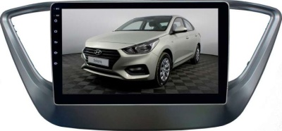 Штатная магнитола Android для Hyundai Solaris 2017+ LeTrun 2757 2 гб оперативной памяти, Android 10