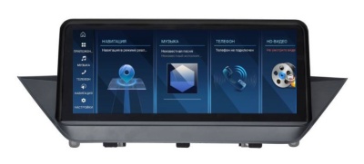 Магнитола BMW X1 (E84) 2009-2015 (штатный CIC экран) - Farcar BMW2012 монитор 12.3", Android 13, 8Гб+128Гб, CarPlay, 4G SIM-слот