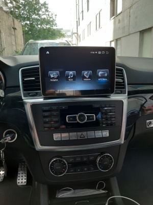 Магнитола для Mercedes-Benz ML (W166), GL (X166) 2011-2015 NTG 4.5/4.7 - Radiola RDL-7702 монитор 9", Android 13, 8Гб+128Гб, CarPlay, SIM-слот