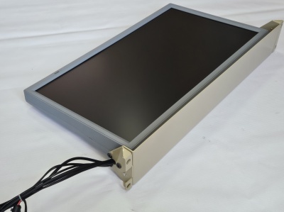 ПОТОЛОЧНЫЙ МОНИТОР АНДРОИД / СМАРТ ТВ 24" С ЭЛЕКТРОПРИВОДОМ ERGO ER24AT (1920X1080, ANDROID), СЕРЫЙ цвет