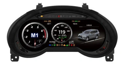 Электронная панель приборов Lexus GX 460 2010-2022 - ZH-L173 с LCD / ЖК 12.3" экраном QLED