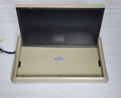 ПОТОЛОЧНЫЙ МОНИТОР АНДРОИД / СМАРТ ТВ 24" С ЭЛЕКТРОПРИВОДОМ ERGO ER24AT (1920X1080, ANDROID), БЕЖЕВЫЙ цвет