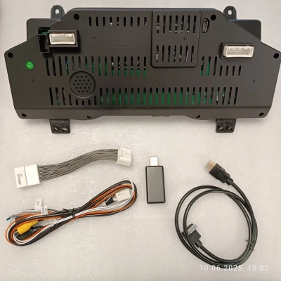 Электронная панель приборов Toyota Land Cruiser 200 2007-2015 - Carmedia ZH-166 с LCD / ЖК 12.3" экраном QLED