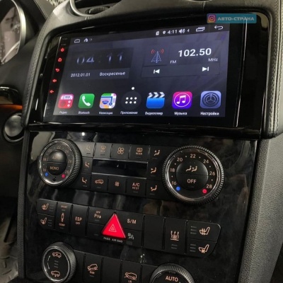 Магнитола для Mercedes-Benz ML (W164), GL (X164) 2006-2012 - FarCar XXL213M QLED+2K, Android 12, ТОП процессор, 8Гб+256Гб, CarPlay, 4G SIM-слот