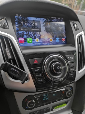 Магнитола для Ford Focus 3 2011-2019+ - FarCar XXL150/501M QLED+2K, Android 12, ТОП процессор, 8Гб+256Гб, CarPlay, 4G SIM-слот