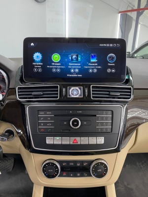 Магнитола для Mercedes-Benz GLE (W166), GLS (X166) 2015-2019 - Radiola RDL-7716 монитор 12.3", Android 13, 8Гб+128Гб, CarPlay, SIM-слот