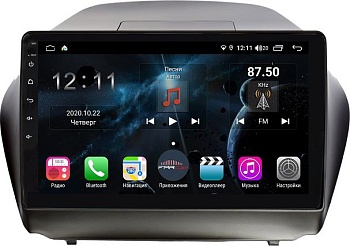 Штатная магнитола для Hyundai ix35 2009-2015 - Farcar H361R на Android 10, 8-ЯДЕР, 4ГБ-64ГБ, встроенным 4G модемом и DSP
