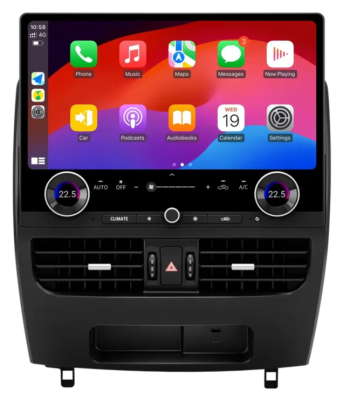 Магнитола андроид для Toyota Land Cruiser Prado 120, Lexus GX470 - Carmedia ZF-3036-GE экран 16.8" на Android 13, 8Гб+128Гб, CarPlay, 4G SIM-слот