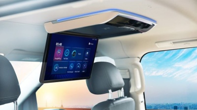 Моторизированный потолочный Смарт ТВ 15,6" ERGO ER15AT (Android)