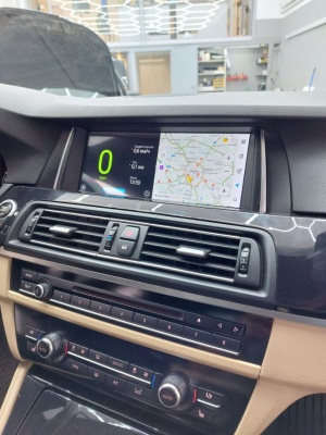 Магнитола андроид для BMW 5 (F10) 2010-2013 CIC - Radiola RDL-6208 монитор 10.25", Android 13, 8Гб+128Гб, CarPlay, 4G SIM-слот