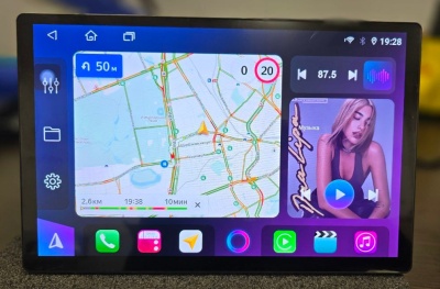 Универсальная магнитола FARCar BX877 13.1 дюйма на Android 13 / 6Гб оперативной и 128 встроенной