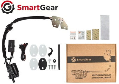 Автомобильный доводчик дверей для EXEED RX / Авиационный алюминий / Сделано в России