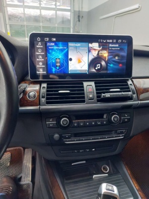 Магнитола для BMW X5 (E70), X6 (E71) 2006-2010 CСC - Radiola RDL-1215 монитор 12.3", Android 13, 8Гб+128Гб, CarPlay, 4G SIM-слот