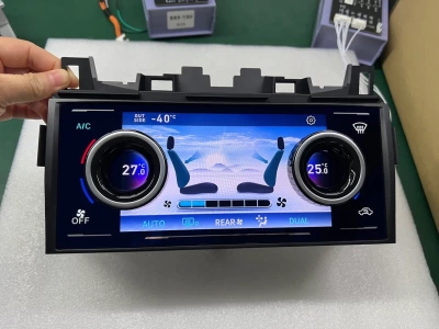 Сенсорная панель климата для Toyota Land Cruiser 200 2007-2015 - Carmedia ZF-T1290H c LCD (ЖК) экраном 