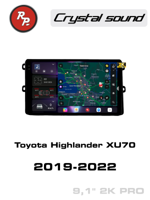 Магнитола андроид для Toyota Highlander XU70 2020-2025 / RedPower 85284PRO