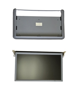 ПОТОЛОЧНЫЙ МОНИТОР АНДРОИД / СМАРТ ТВ 24" С ЭЛЕКТРОПРИВОДОМ ERGO ER24AT (1920X1080, ANDROID), СЕРЫЙ цвет